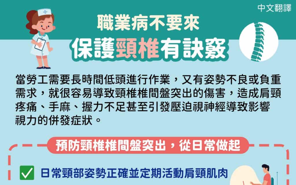 1130422 職業病不要來 保護頸椎有訣竅-中1