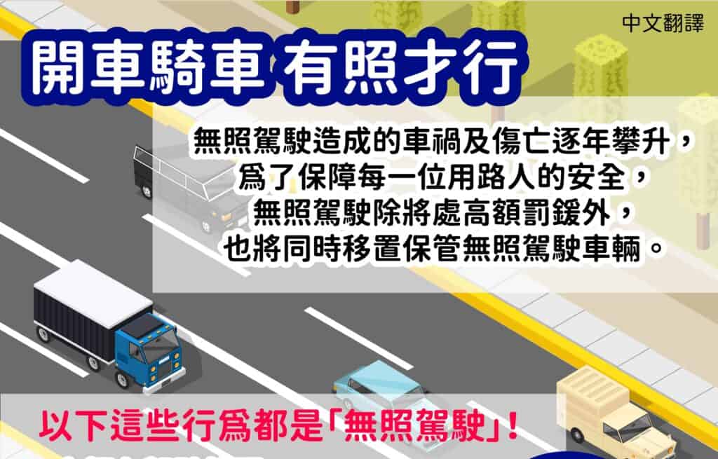 1130701 禁止無照駕駛-中1
