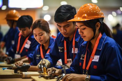 僑外生|人權會報告指境外生實習勞動保障不足  促加速制定專法專章強化落實聯合訪查 高雄外勞-專業技術員施工現場培訓 | 21世紀全球外勞集團.