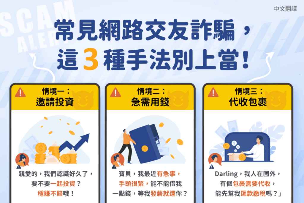 1140324 3種常見網路交友詐騙-(詐騙)-中1