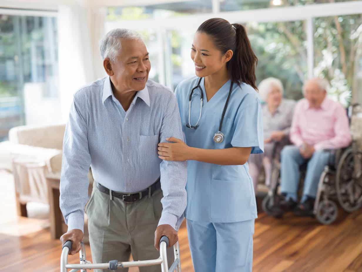 貼近長者照護的醫療服務專業人員。.