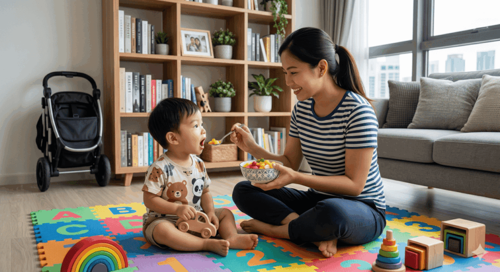 聘請菲傭照顧小孩注意事項:菲傭與印傭比較優缺點 菲傭照顧12歲以下孩童示意圖